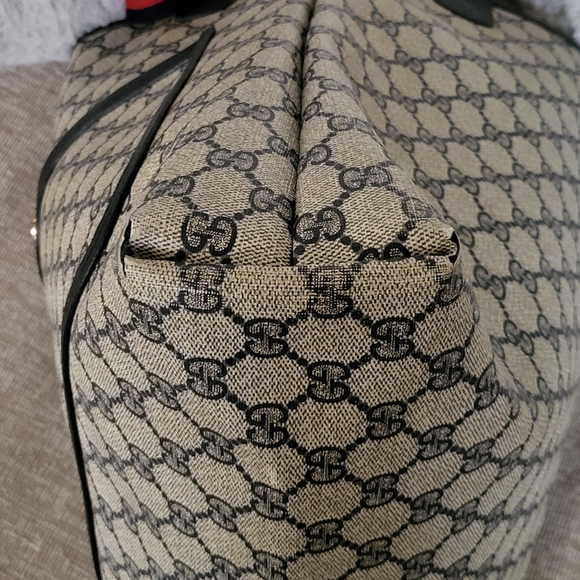 Gucci Supreme Tote Bag Sherry Line..Authentic..!!! - Picture 13 of 13